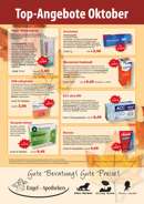 Werbeplakat „Top-Angebote“ der Apotheken mit Sonderpreisen und Slogan unten: „Gute Beratung! Gute Pr